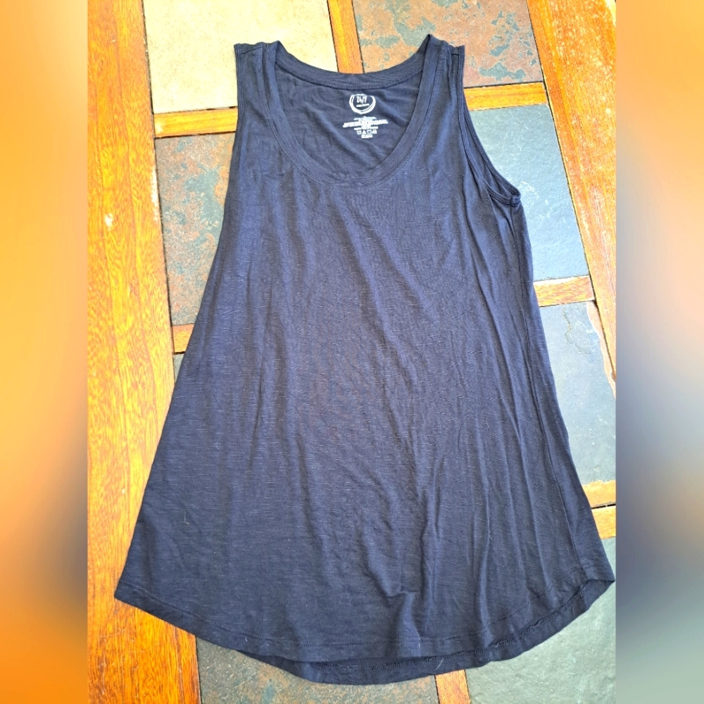Maurices Black 24/7 Flowy Soft Tank